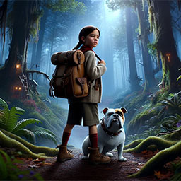 An image still from an animated movie staring Wednesday and Beth.